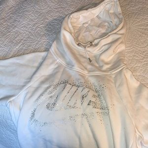 Nike White Hoodie